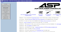 Desktop Screenshot of airsoldier.com